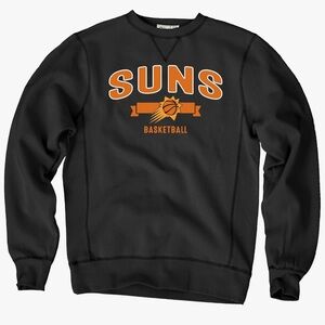 Phoenix Suns Nba Officially Licensed Crewneck Sweatshirt Black Men’s Size 2XL